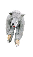 Carica l&#39;immagine nel visualizzatore di Gallery, F49 XL, Lupo Costume Costumi da adulto vestiti di carnevale Grigio - Ilgrandebazar