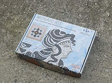 Carica l&#39;immagine nel visualizzatore di Gallery, Mosaico Fiore di Melograno - Kit arte mosaico fai da te - 23x23 cm - Tessere...