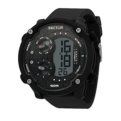 Sector No Limits Orologio Digitale Uomo con Cinturino in Silicone R3251571002 - Ilgrandebazar