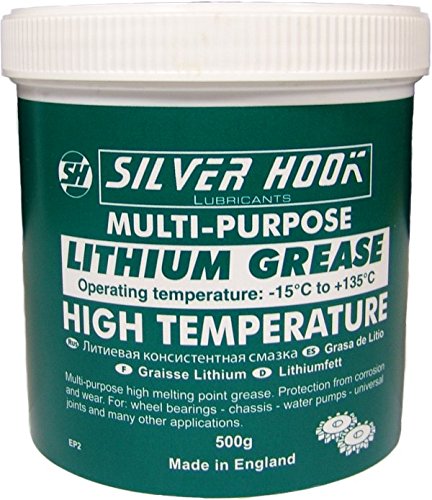 Silverhook SGPG01 Grasso al Litio EP2, 500 g