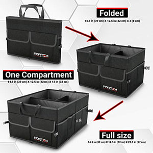 FORTEM Organizer, Contenitore per Bagagliaio e portabagagli Auto; Borsa... - Ilgrandebazar