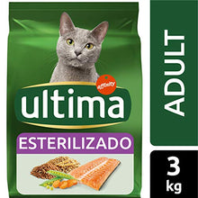 Carica l'immagine nel visualizzatore di Gallery, Ultima Cibo per Gatti Sterilizzati con Salmoni - 3 kg - 1 Bag 3