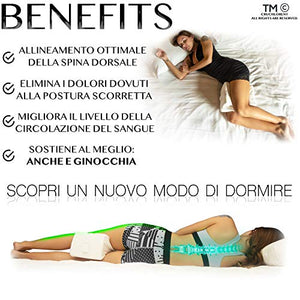 Cruchlorent Cuscino per Ginocchia Dormire di Seconda Generazione Cuscino... - Ilgrandebazar