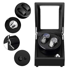 Carica l&#39;immagine nel visualizzatore di Gallery, Watch winder Scatola orologio a carica automatica con Velocità regolabile... - Ilgrandebazar