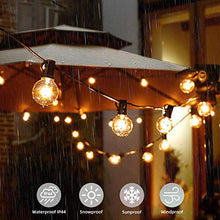 Carica l&#39;immagine nel visualizzatore di Gallery, Albrillo Catene Luminose Esterno - 9.3M Light String con Lampadine G40