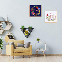 Carica l'immagine nel visualizzatore di Gallery, ZWOOS Kit Ricamo Starter, Set Ricami Floreali Strumento 2 Pezzi