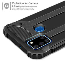Carica l'immagine nel visualizzatore di Gallery, AROYI Cover Samsung Galaxy A21s + Pellicola Protettiva in Vetro Nero