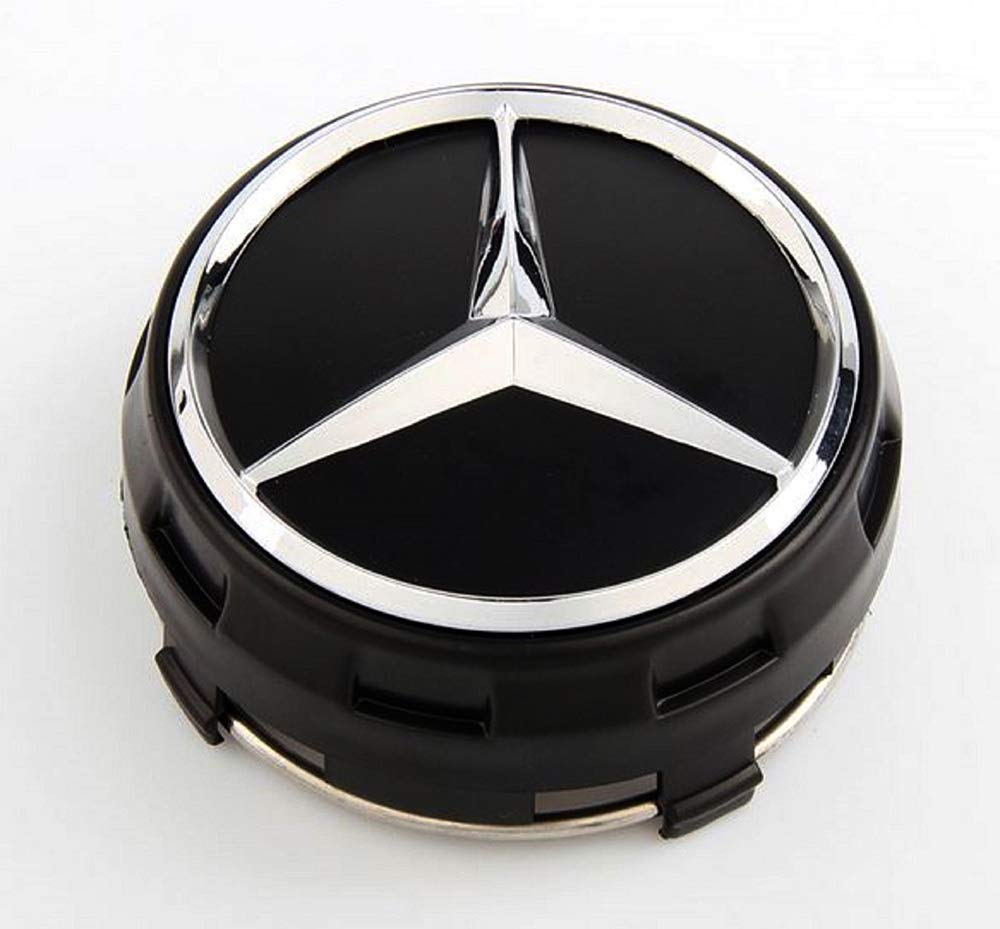 Coprimozzi Per coprimozzo coprimozzo Mercedes-Benz Fit 65mm adesivo per  auto 4 pezzi/lotto vuoto senza logo 75mm coprimozzo cerchione : :  Auto e Moto