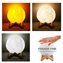 Carica l'immagine nel visualizzatore di Gallery, Lampada Luna 3D Stampata, ALED LIGHT Piena Moon con Diametro...