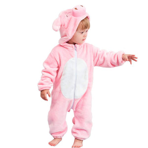 Michley Unisex Bambino Pagliaccetto Animal Cosplay Neonato Incappucciato... - Ilgrandebazar