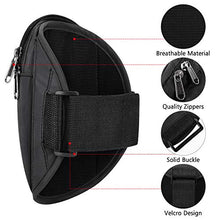 Carica l&#39;immagine nel visualizzatore di Gallery, Simptech - Porta Cellulare Telefono da Corsa Fascia Braccio Smartphone Nero