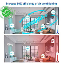 Carica l&#39;immagine nel visualizzatore di Gallery, MYCARBON Ventilatore da Tavolo Turbo 6,8m/s 1800m³/h Bianco