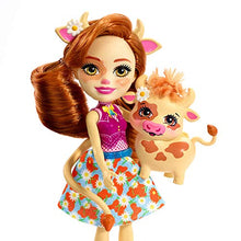 Carica l&#39;immagine nel visualizzatore di Gallery, Enchantimals- Curdle e Mucca Cailey con Amico Cucciolo, Bambola da 15 cm con... - Ilgrandebazar