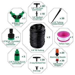 Sprinkler Kit, Emooqi Kit Irrigazione Serra Sistema di