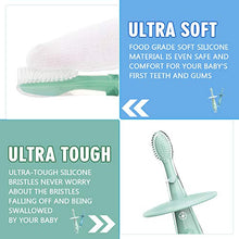Carica l&#39;immagine nel visualizzatore di Gallery, Spazzolini Neonati/Bambini, Eccomum Oral Care Set Igiene Spazzolino Silicone... - Ilgrandebazar