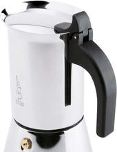 Carica l&#39;immagine nel visualizzatore di Gallery, Bialetti Venus Caffettiera in Acciaio Inox, Adatta all&#39;Induzione, 4 Cups, Inossidabile, Argento