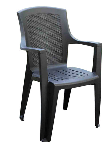 Ipae-Progarden Poltrona Eden Antracite Grigio - Ilgrandebazar
