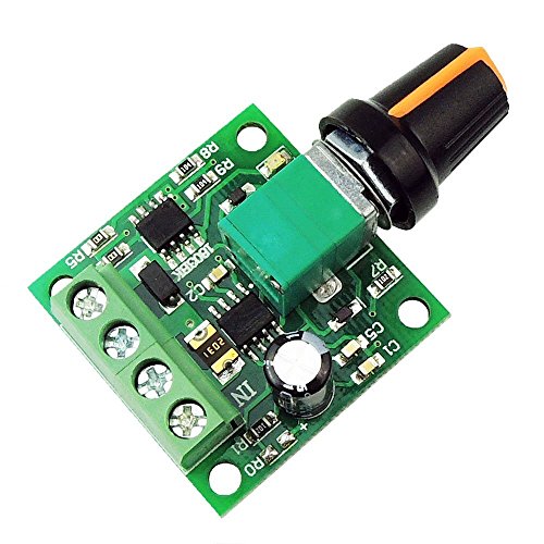 SODIAL 1.8v 3v 5v 6v 7.2v 12v 2A 30W Regolatore di velocita' del motore CC...
