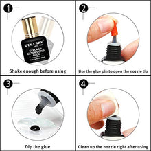 Carica l&#39;immagine nel visualizzatore di Gallery, 5ml Extension Ciglia Colla Professionale - Nero -