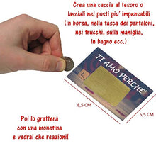 Carica l&#39;immagine nel visualizzatore di Gallery, Gratta E Vinci Personalizzato Degli Innamorati Horus Creations Ti Amo Perché - Ilgrandebazar