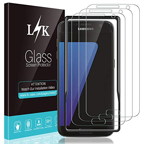 L K 3 Pezzi Pellicola Protettiva per Samsung Galaxy S7, Trasparente... - Ilgrandebazar