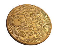 Carica l&#39;immagine nel visualizzatore di Gallery, Rare Bitcoin Gold Plated Coin collectable &amp; Commemorative Beautiful Gift - Ilgrandebazar