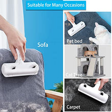 Carica l&#39;immagine nel visualizzatore di Gallery, ACE2ACE Spazzola Togli Peli Animali, Spazzola per Cani e Gatti, Animali Domestici peli Rimozione, Lint Rullo Riutilizzabile Spazzola, Rimuovi la Pelliccia su Aree fisse Piace Cuccia, Tappeti e Divani