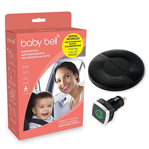 Steelmate Baby Bell Dispositivo Anti Abbandono Bambino per Seggiolini Auto