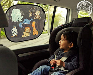 Fluffy's World Tendine parasole Auto bambini - tendina auto -con...