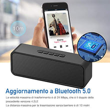 Carica l&#39;immagine nel visualizzatore di Gallery, Altoparlante portatile Bluetooth Sonkir, altoparlante wireless 5.0...