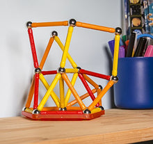 Carica l&#39;immagine nel visualizzatore di Gallery, Geomag- Color Gioco di Costruzione con Sfere e 64 Pezzi, Multicolore