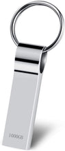 Carica l'immagine nel visualizzatore di Gallery, MRSUNO 1TB Chiavetta USB 3.0 Metallo Pen Drive Memoria USB Impermeabile USB Flash Drive Mini Pennetta USB Memory Stick con Portachiavi per PC/Laptop/Regalo per La Scuola/Ufficio (1000gb)