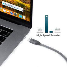 Carica l'immagine nel visualizzatore di Gallery, RAMPOW Adattatore USB C 3.0 [OTG - 2 Pezzi] Cavo Tipo C a A,...