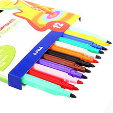 Carica l&#39;immagine nel visualizzatore di Gallery, Giotto Turbo Color pennarelli in astuccio da 12 colori - Ilgrandebazar