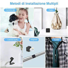Carica l&#39;immagine nel visualizzatore di Gallery, Mini Telecamera Spia Nascosta,MHDYT Full HD 1080P Portatile Micro Spy mini - Ilgrandebazar