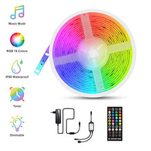 Carica l&#39;immagine nel visualizzatore di Gallery, Striscia LED Musicale, Fansteck 5M Strisce Led TV 5050 RGB 1 Pack
