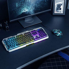 Carica l&#39;immagine nel visualizzatore di Gallery, Trust Gaming GXT 845 Tural USB, Kit Tastiera con LED, Anti-Ghosting, 12...