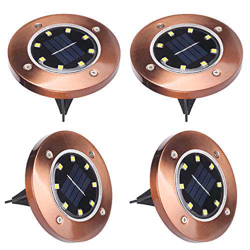 Luci Solari Giardino, ALED LIGHT 8 LED da Terra da...