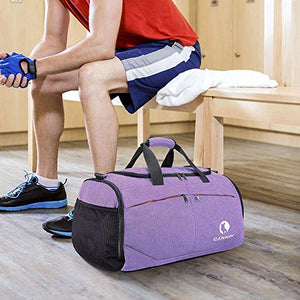 CANWAY Borsone Palestra Sportivo da Viaggio con Viola