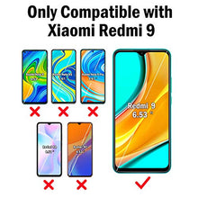 Carica l'immagine nel visualizzatore di Gallery, QHOHQ Cover per Xiaomi Redmi 9 con 2 Pezzi Pellicola 9