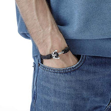 Carica l&#39;immagine nel visualizzatore di Gallery, Wind Passion Bracciale Large ( Wrist size: 17.5 - 19.4 cm ), Black pearl - Ilgrandebazar
