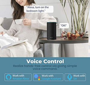 Orbecco Interruttore luci WiFi con 1 Pulsante 1 Compatibile 1 Pezzo