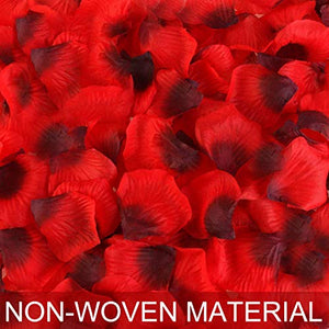 ASANMU 3000 Pezzi Petali di Rosa Rossa, Fiori Finti, Rosso - Ilgrandebazar