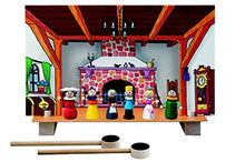 Carica l&#39;immagine nel visualizzatore di Gallery, Cenerentola - Gioco per l&#39;infanzia, teatrino magnetico in legno [lingua... - Ilgrandebazar