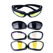 Carica l&#39;immagine nel visualizzatore di Gallery, Occhiali da sole polarizzati di guida equitazione lenti con 4 per moto... - Ilgrandebazar