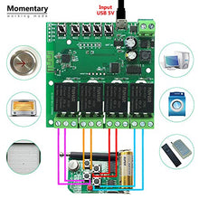 Carica l&#39;immagine nel visualizzatore di Gallery, Newgoal Modulo relè Smart Switch WiFi a 4 canali, TUYA/App Life Dc4-ty