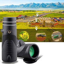 Carica l&#39;immagine nel visualizzatore di Gallery, Telescopio Monoculare HD 12x50, Zoomabile Impermeabile Monocolo Telescopico,...