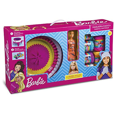 Grandi Giochi Maglieria Magica con Barbie Inclusa, Multicolore, GG00524 - Ilgrandebazar