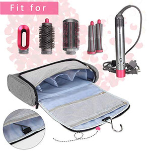Luxja Borsa da Viaggio per Dyson Airwrap Styler, Custodia Grigio