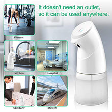 Carica l&#39;immagine nel visualizzatore di Gallery, ANVASK Spruzzatore Automatico Alcool Disinfettante, Touchless Bianco